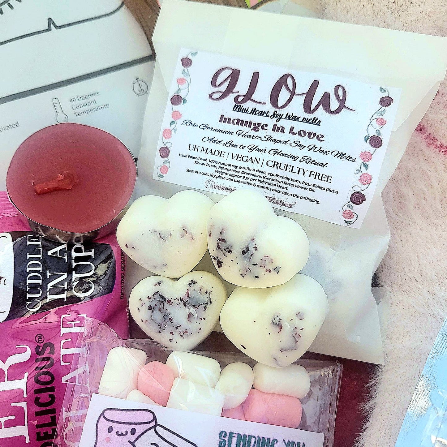 Cosy Winter Self Care Spa Gift Box: Hug in a Box, Thinking of You