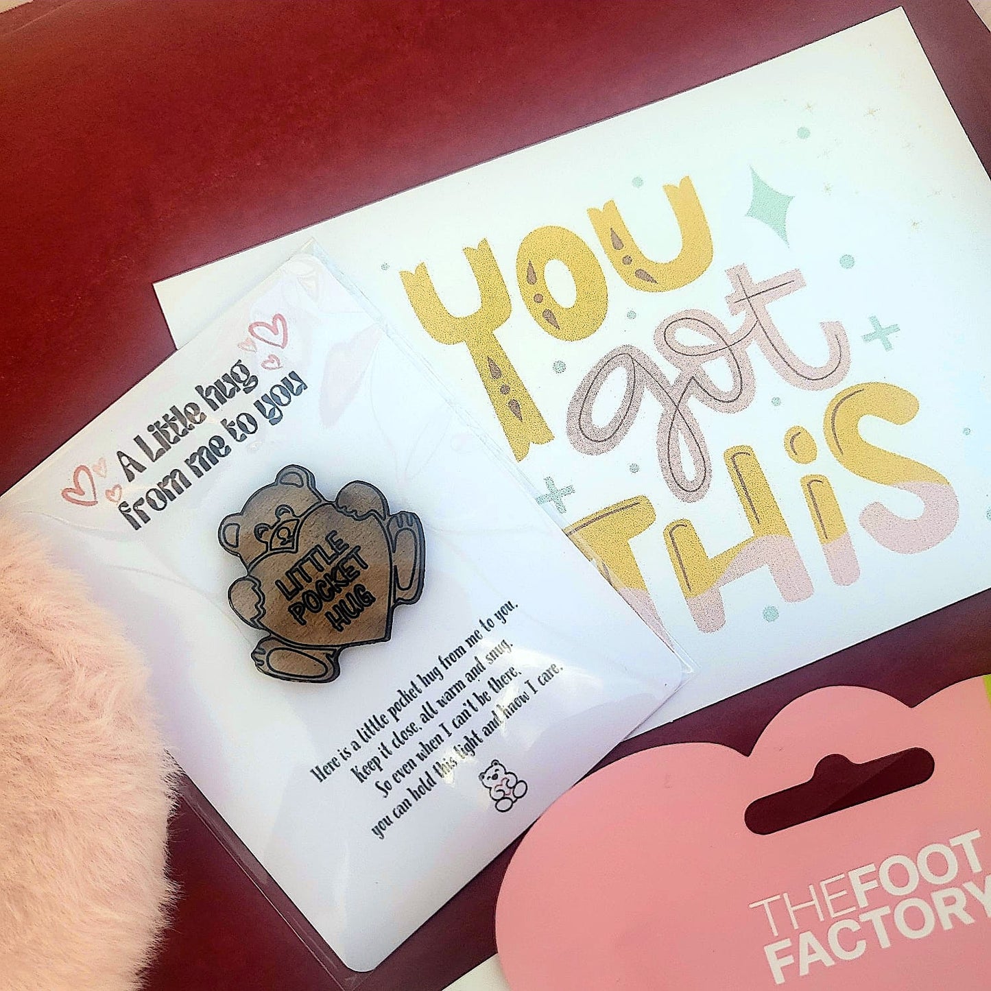 Cosy Winter Self Care Spa Gift Box: Hug in a Box, Thinking of You