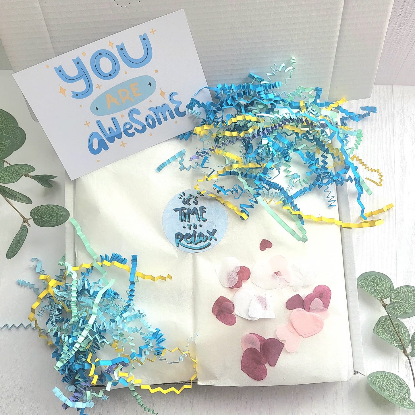 Men's Spa Gift Box: Birthday, Colleague Leaving, Coworkers Hamper, New Job