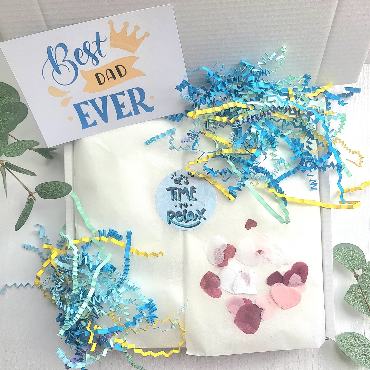 Best Dad Ever Gift Box – Father's Day Relaxation Hamper for Him