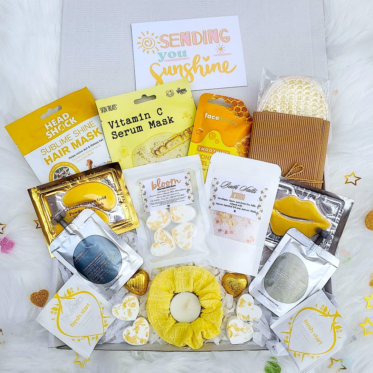 Lavender Blue Spa Gift Box for Her: New Job, Congratulations, Colleague Relaxation Pamper Hamper