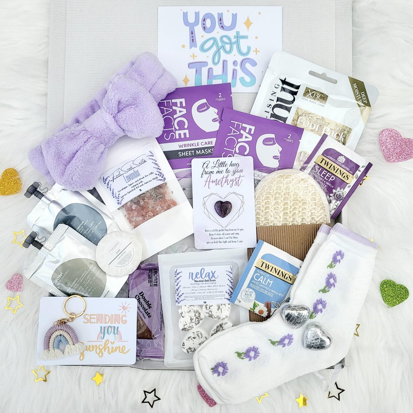 ULTIMATE LAVENDER RELAXATION SPA PAMPER HAMPER