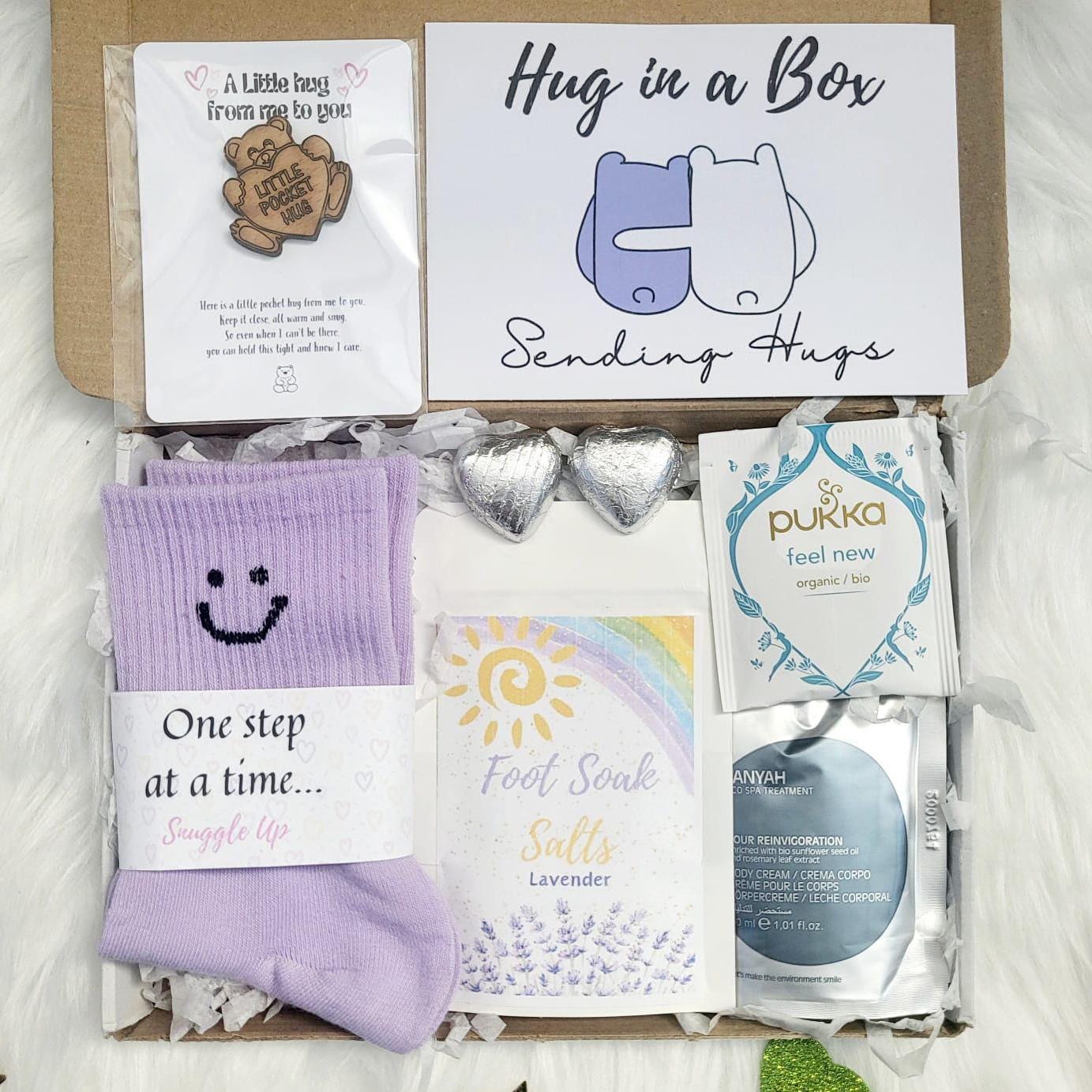 Hug in a Box: Birthday, Pick Me Up, You Got This, Get Well Soon