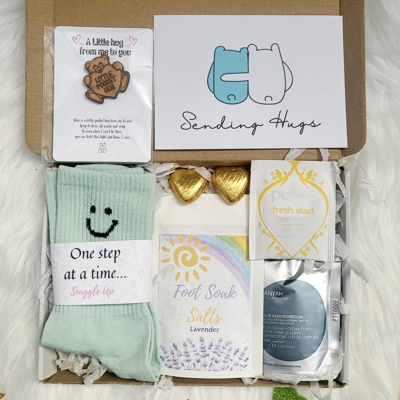 Hug in a Box: Birthday, Pick Me Up, You Got This, Get Well Soon