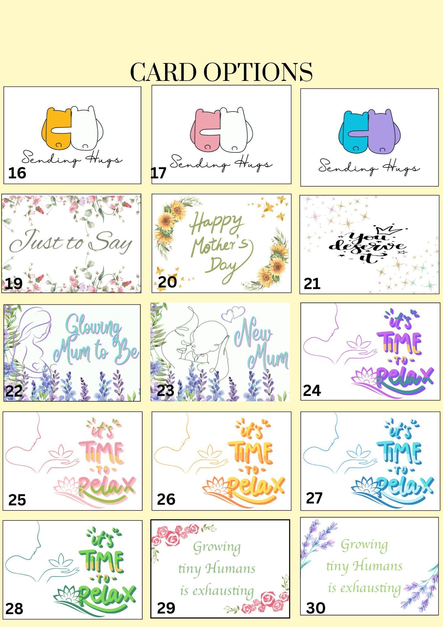 New Mum Spa Gift Box: Postpartum Care Package, New Mummy Hug in a Box