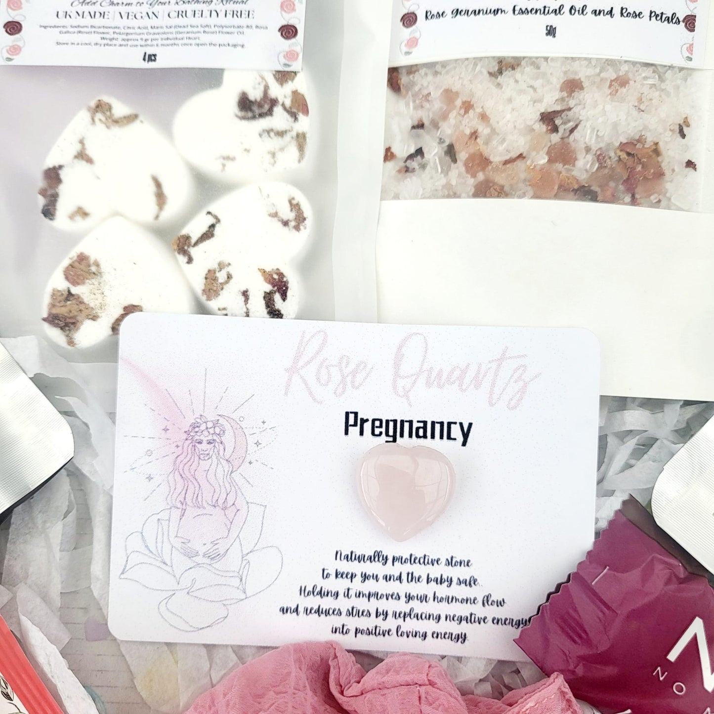 Vegan Pregnancy Spa Gift Box: Relaxing Vegan Treats for Mum to Be