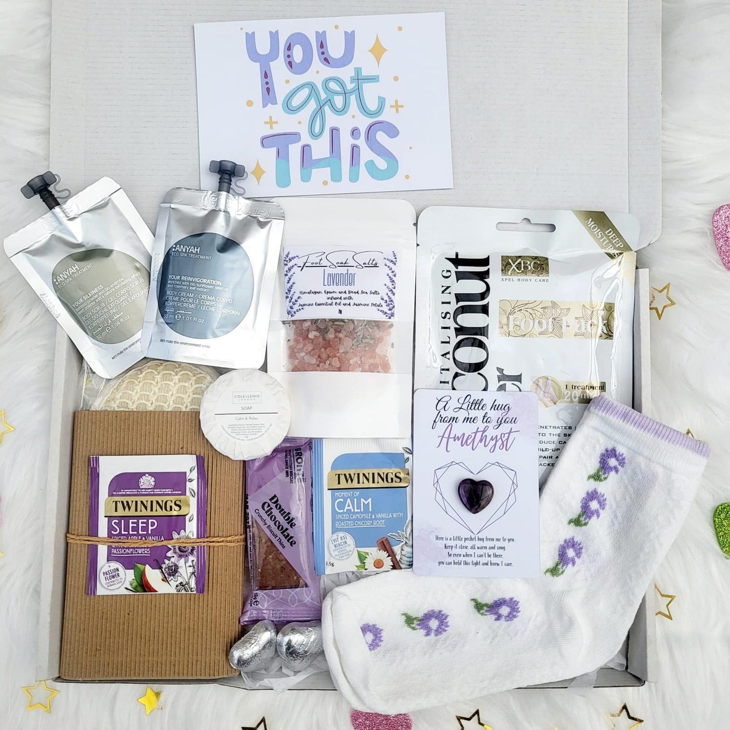 ULTIMATE LAVENDER RELAXATION SPA PAMPER HAMPER