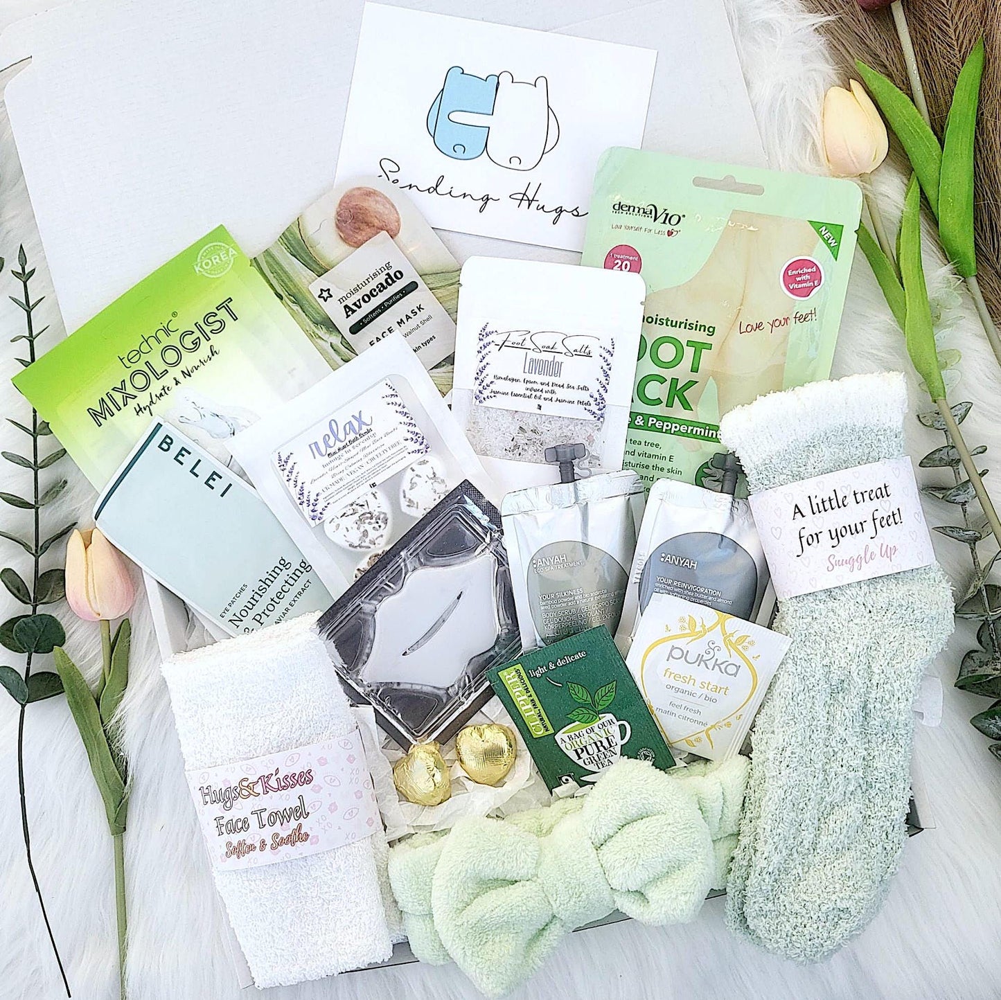 Retirement Spa Pamper Hamper: Next Chapter, Colleague Leaving, Coworker Leaving Gift Box