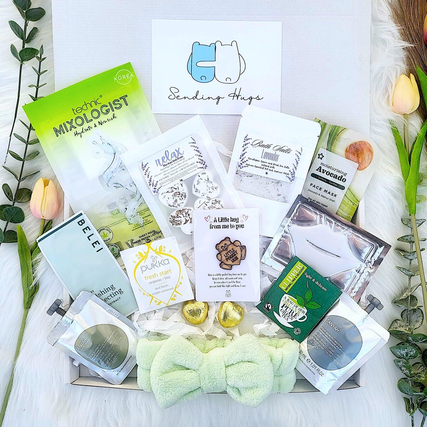 Thank you Spa Gift Box: Self Care Hamper for Colleague, Mum, Sister, Grandma, Friend
