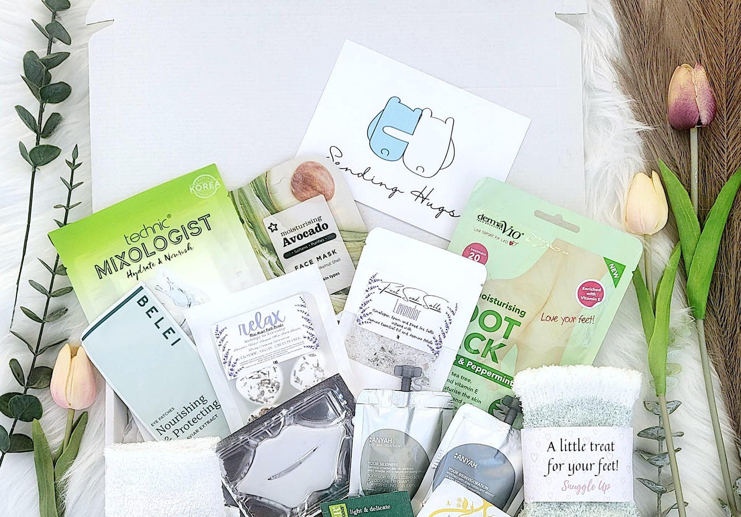 Retirement Spa Pamper Hamper: Next Chapter, Colleague Leaving, Coworker Leaving Gift Box