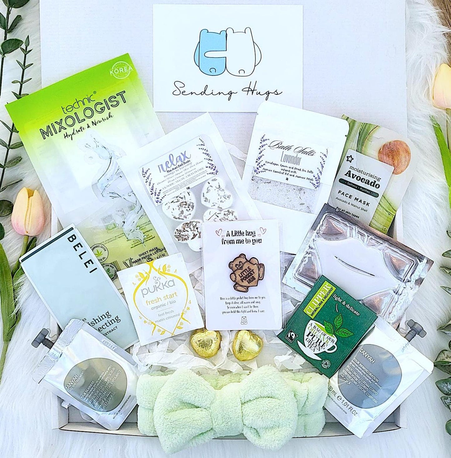 Thank you Spa Gift Box: Self Care Hamper for Colleague, Mum, Sister, Grandma, Friend