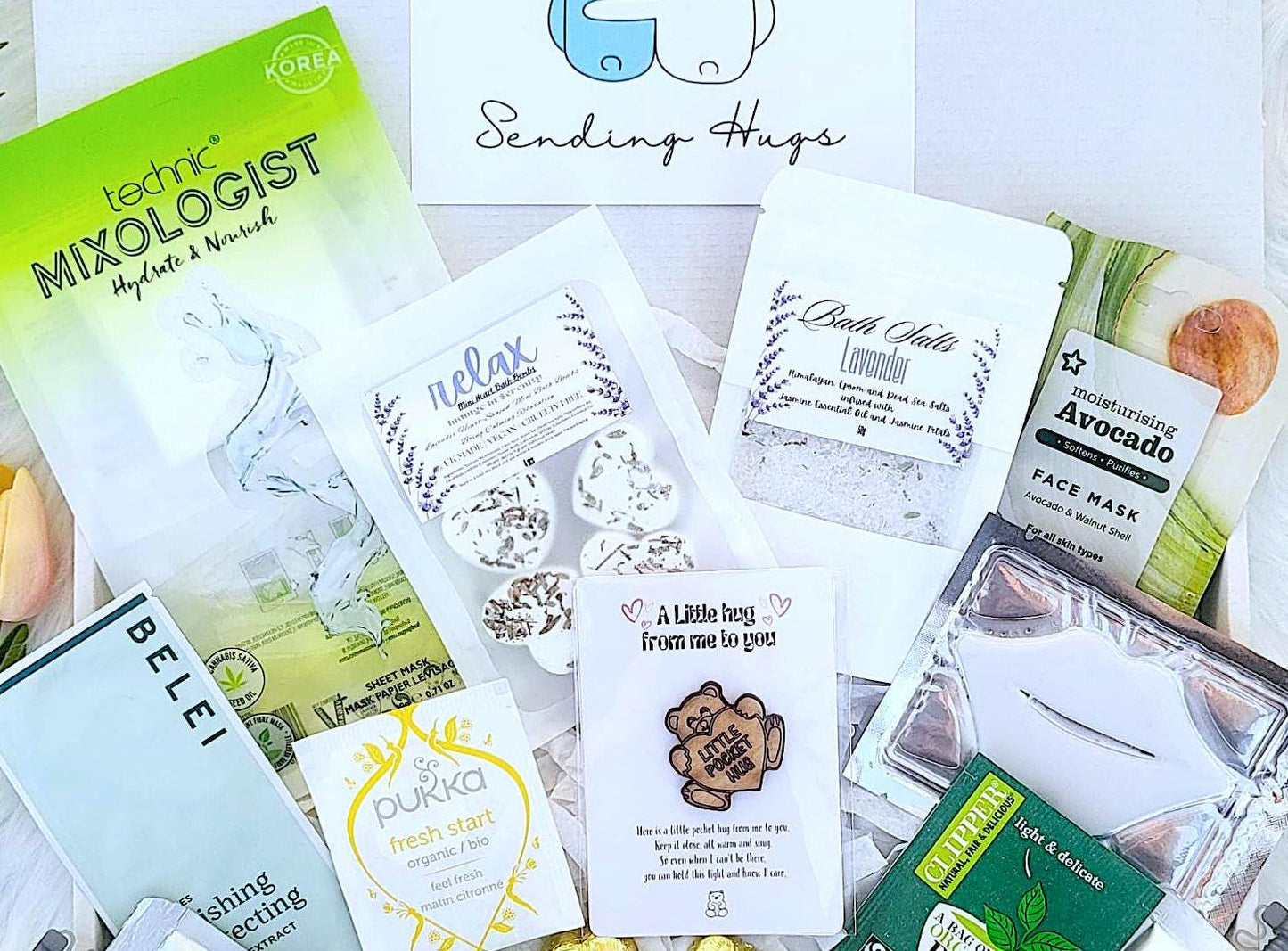 Thank you Spa Gift Box: Self Care Hamper for Colleague, Mum, Sister, Grandma, Friend