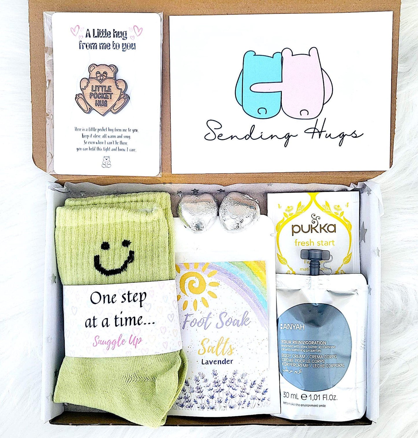 Hug in a Box: Birthday, Pick Me Up, You Got This, Get Well Soon