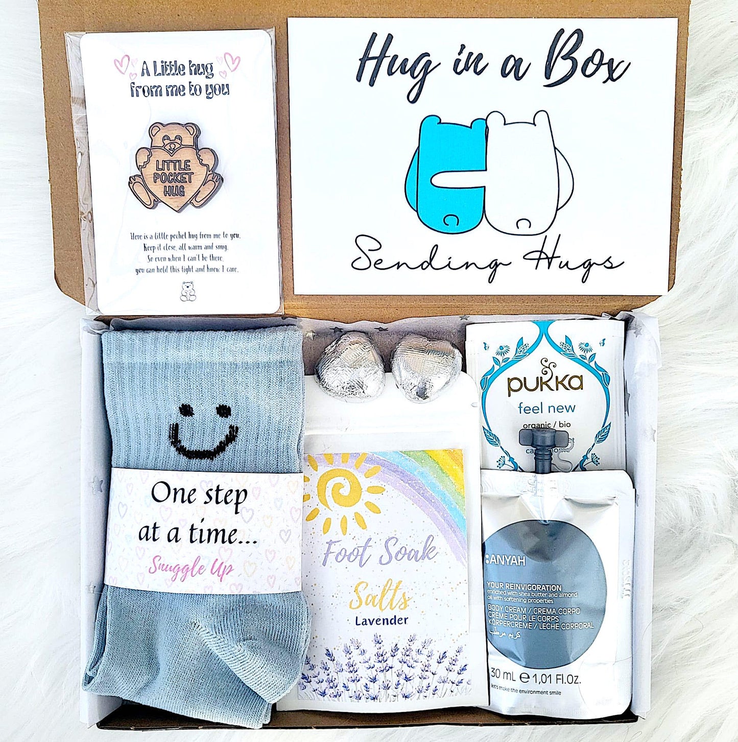 Hug in a Box: Birthday, Pick Me Up, You Got This, Get Well Soon