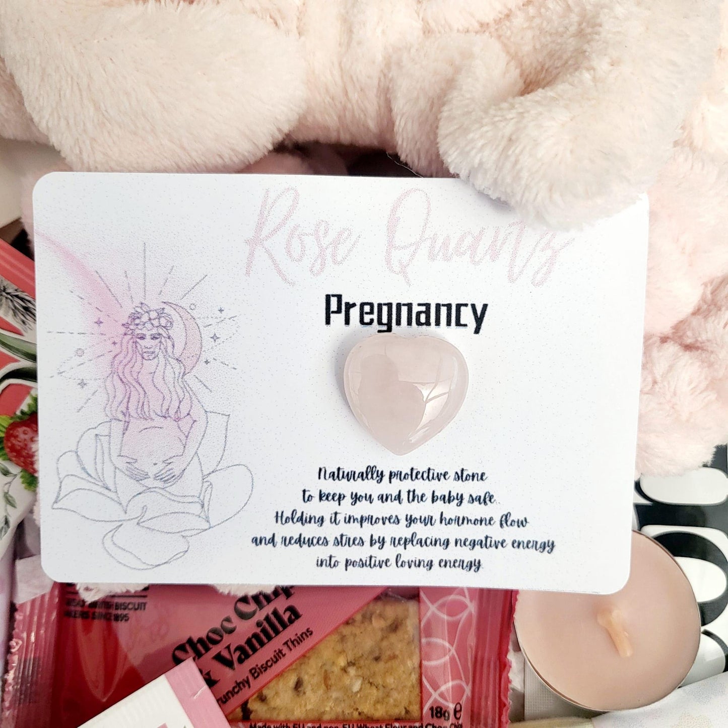 Pregnancy Spa Gift Box: Pamper Hamper for Mum-to-Be with Belly Mask