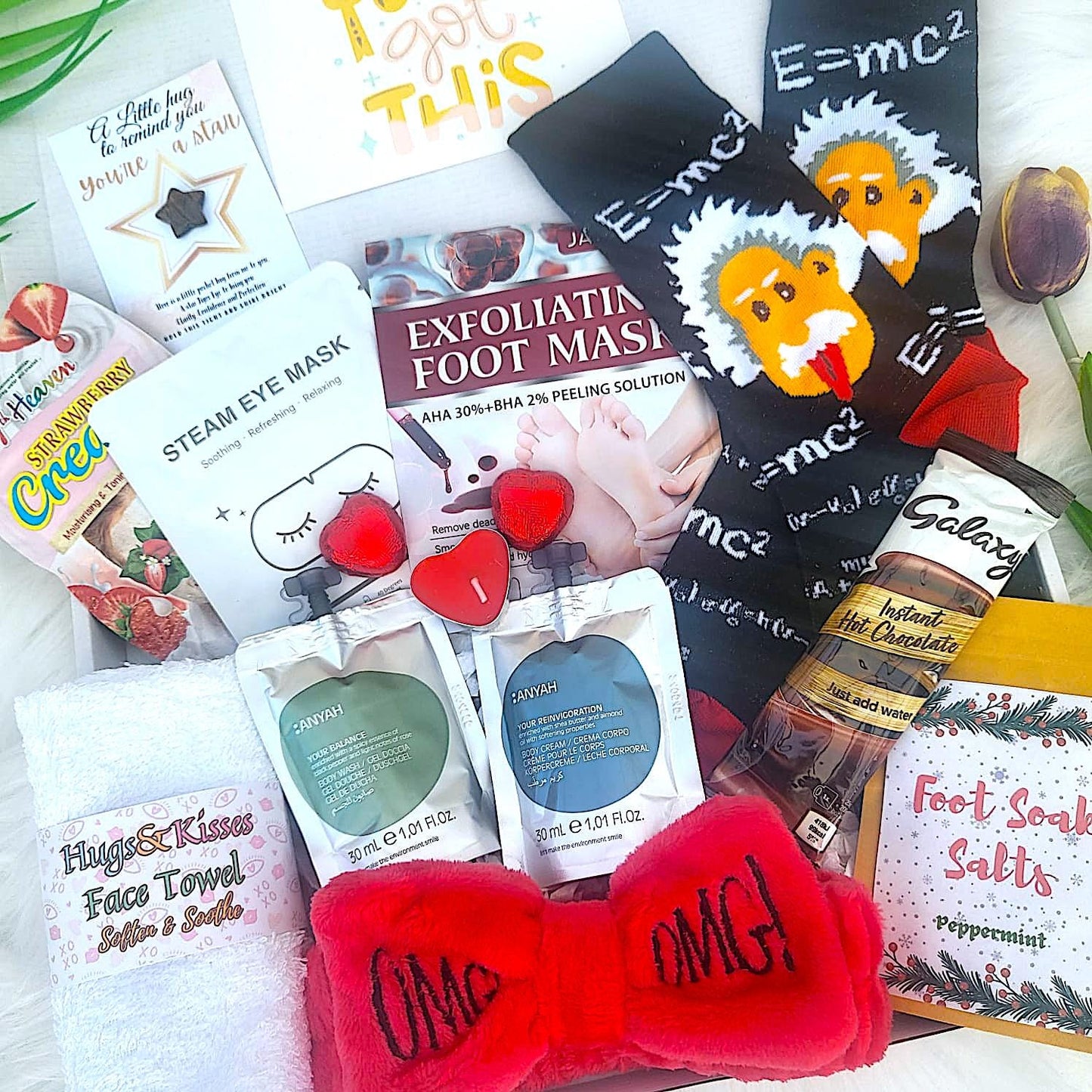 Good Luck At University Survival Care Package: New Student Hug In A Box for Her