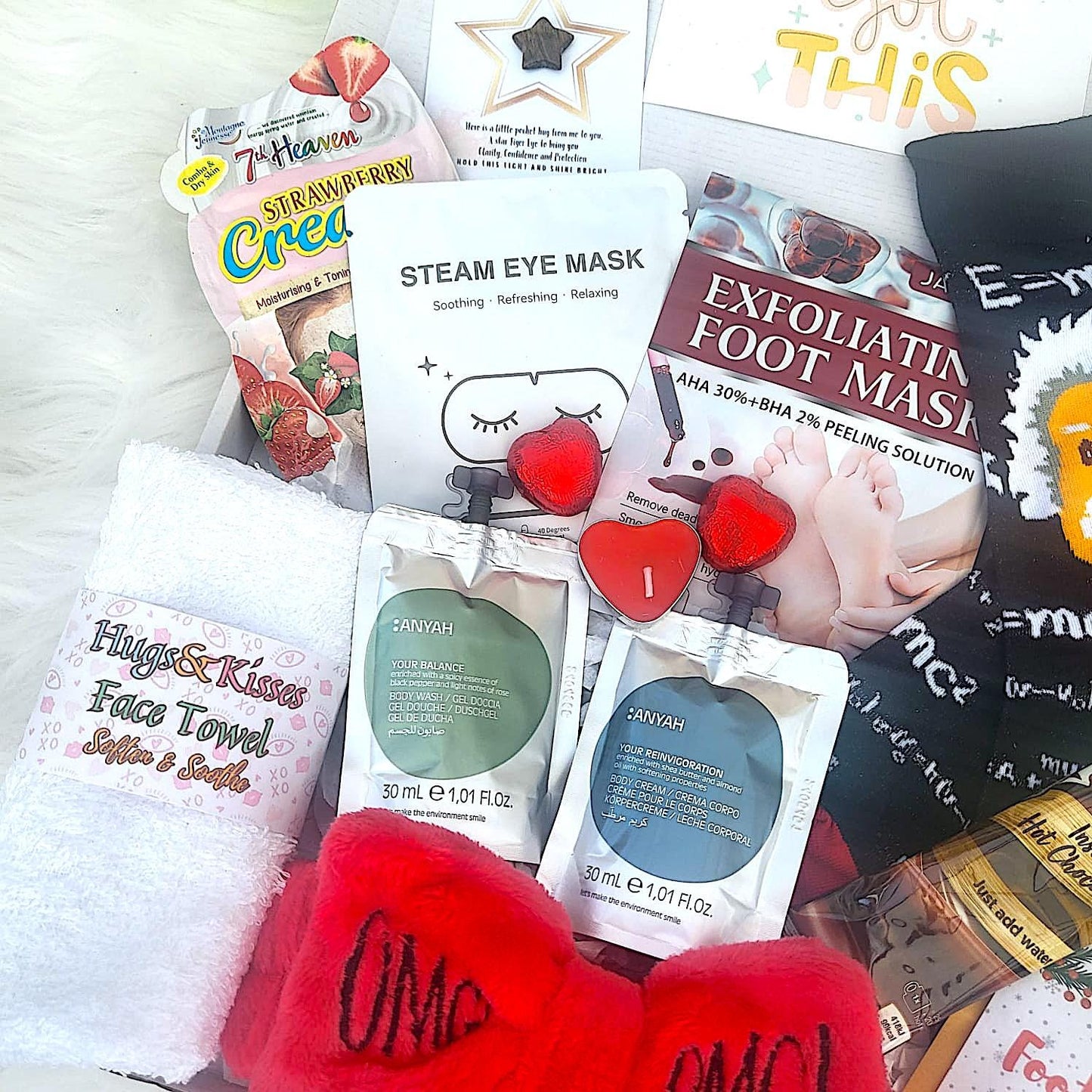 Good Luck At University Survival Care Package: New Student Hug In A Box for Her
