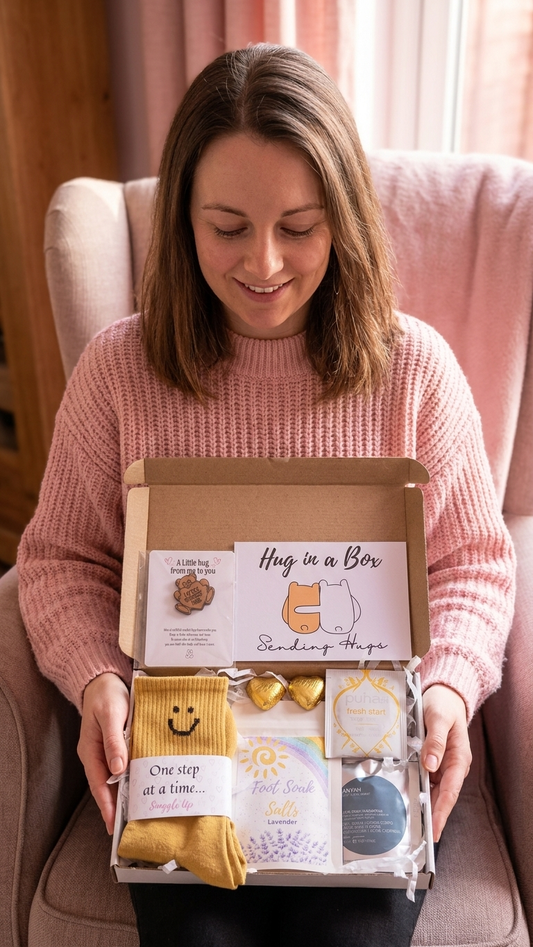 Hug in a Box – Sending Love When You Can’t Be There