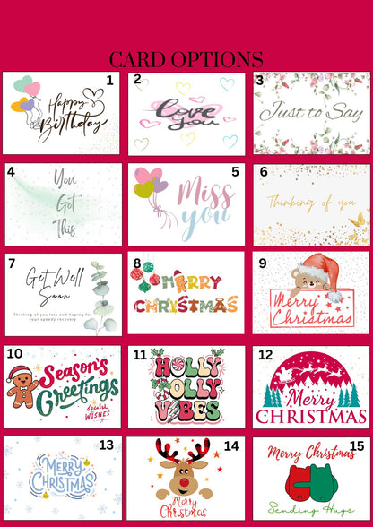 COSY CHRISTMAS Pamper Hamper | Festive Self Care Gift Box | Xmas Spa Set