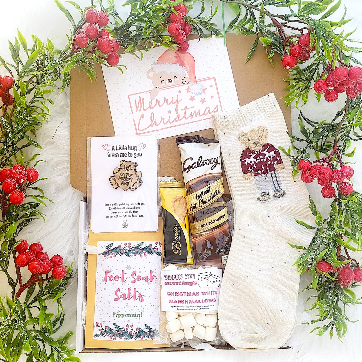 CHRISTMAS BEAR Secret Santa Gift Hamper