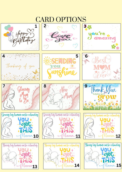 PURE WHITE PREGNANCY CARE PACKAGE  - MUM TO BE SPA IN A BOX