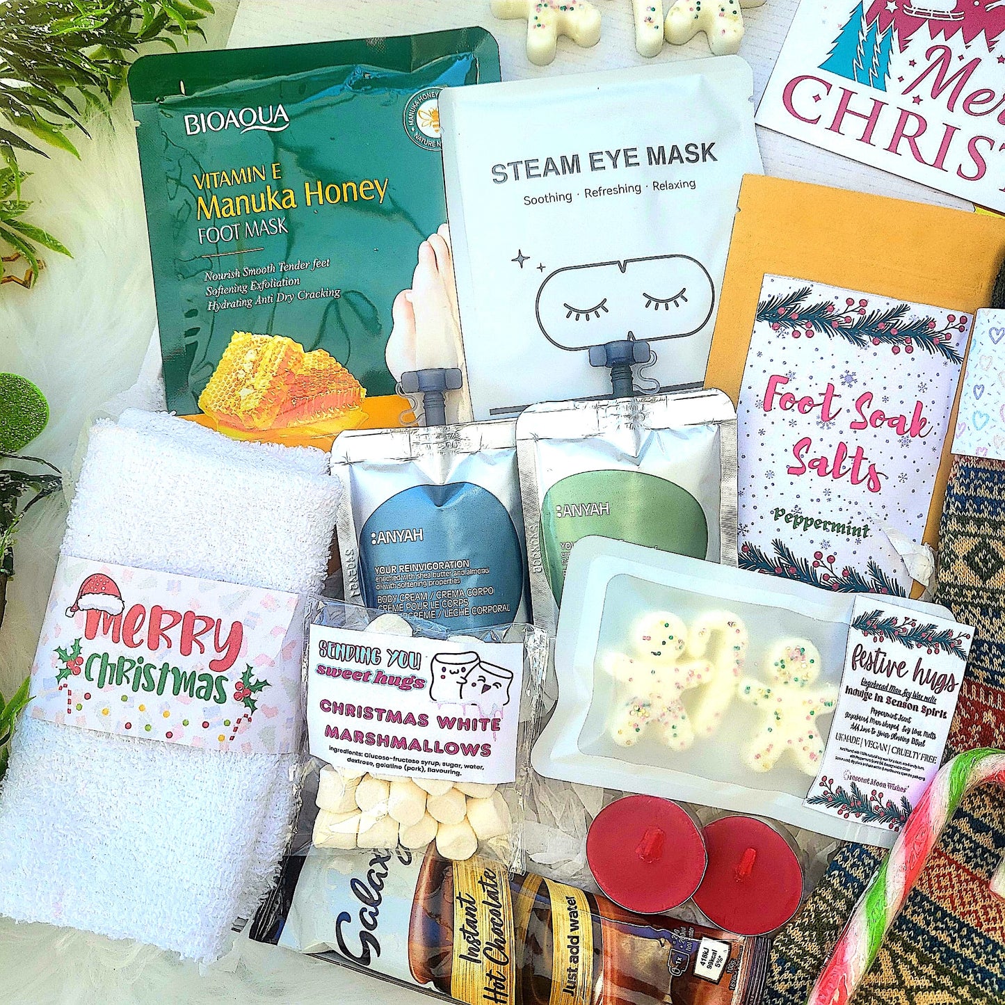 Cosy Christmas Hamper | Christmas Spa Gift Box for Her