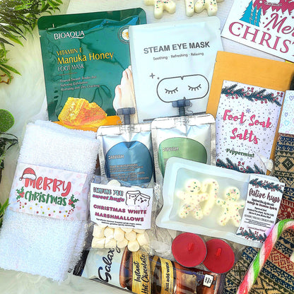 Cosy Christmas Hamper | Christmas Spa Gift Box for Her