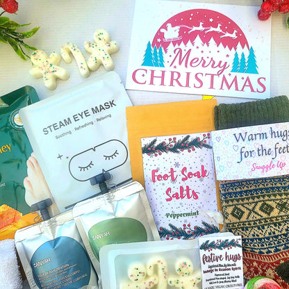 Cosy Christmas Hamper | Christmas Spa Gift Box for Her
