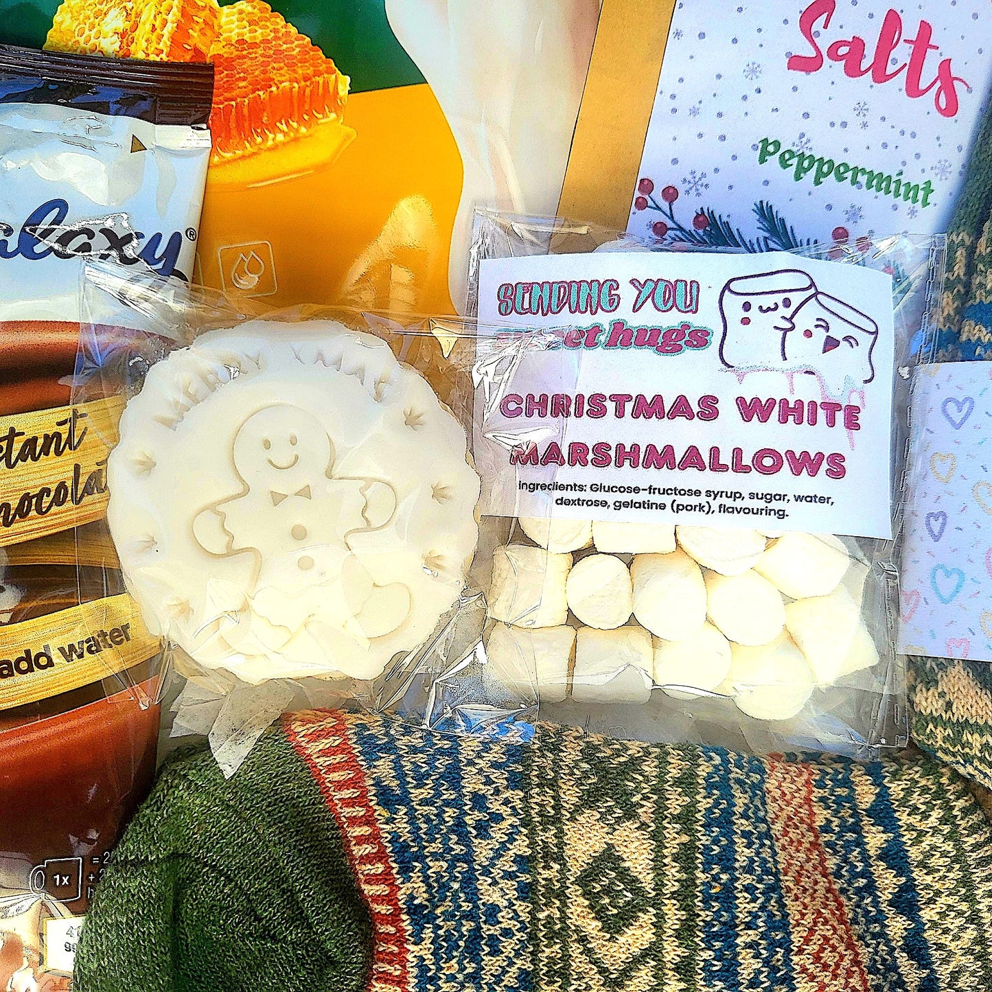 Christmas Festive Hamper | Christmas Socks Spa Gift Box