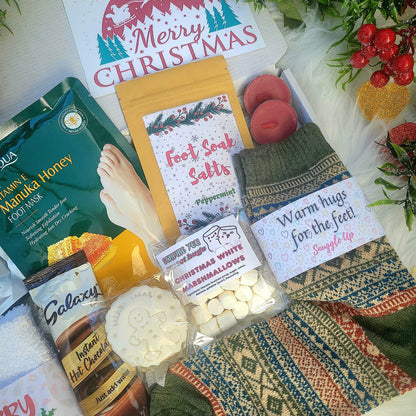 Christmas Festive Hamper | Christmas Socks Spa Gift Box