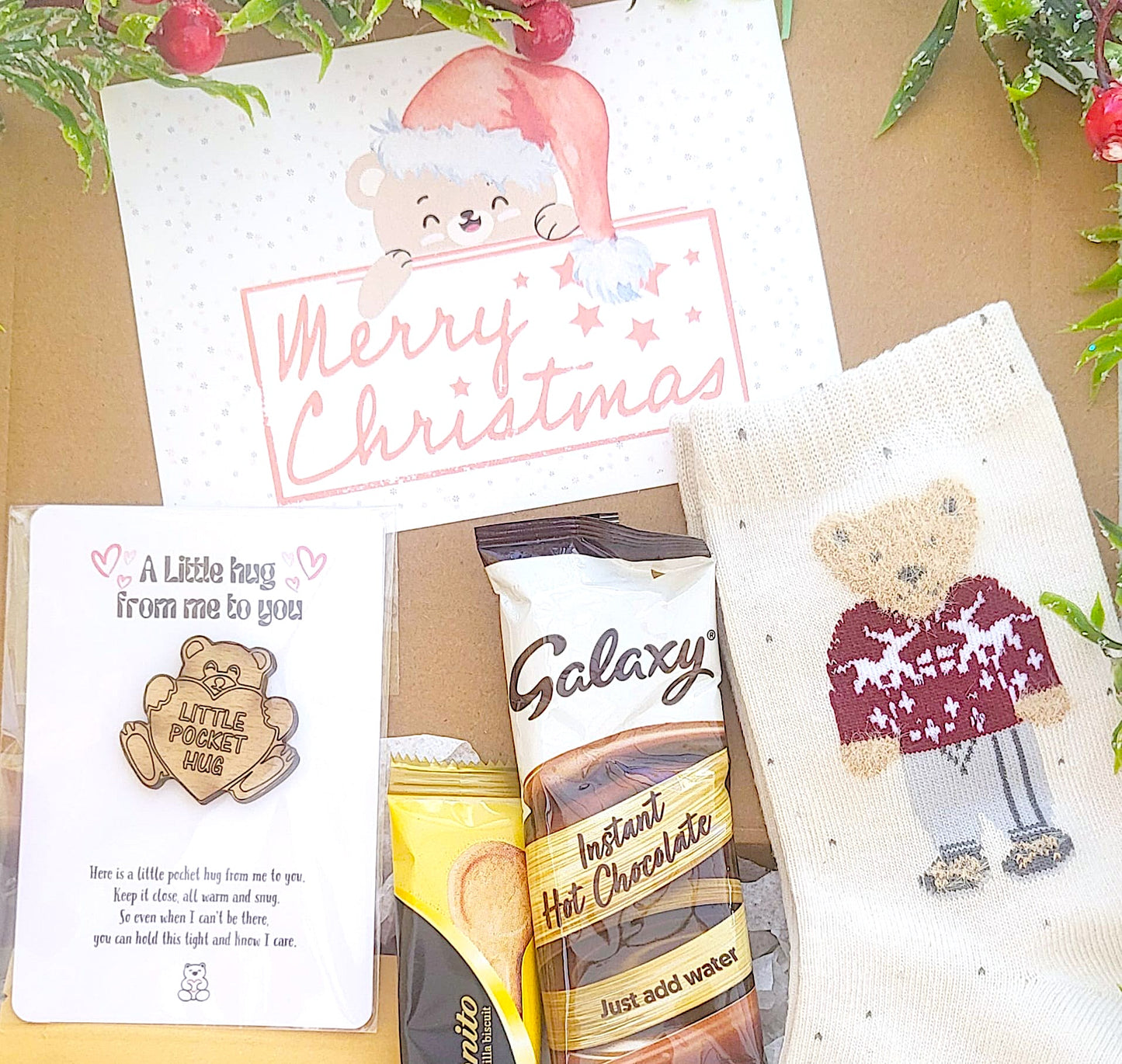 CHRISTMAS BEAR Secret Santa Gift Hamper