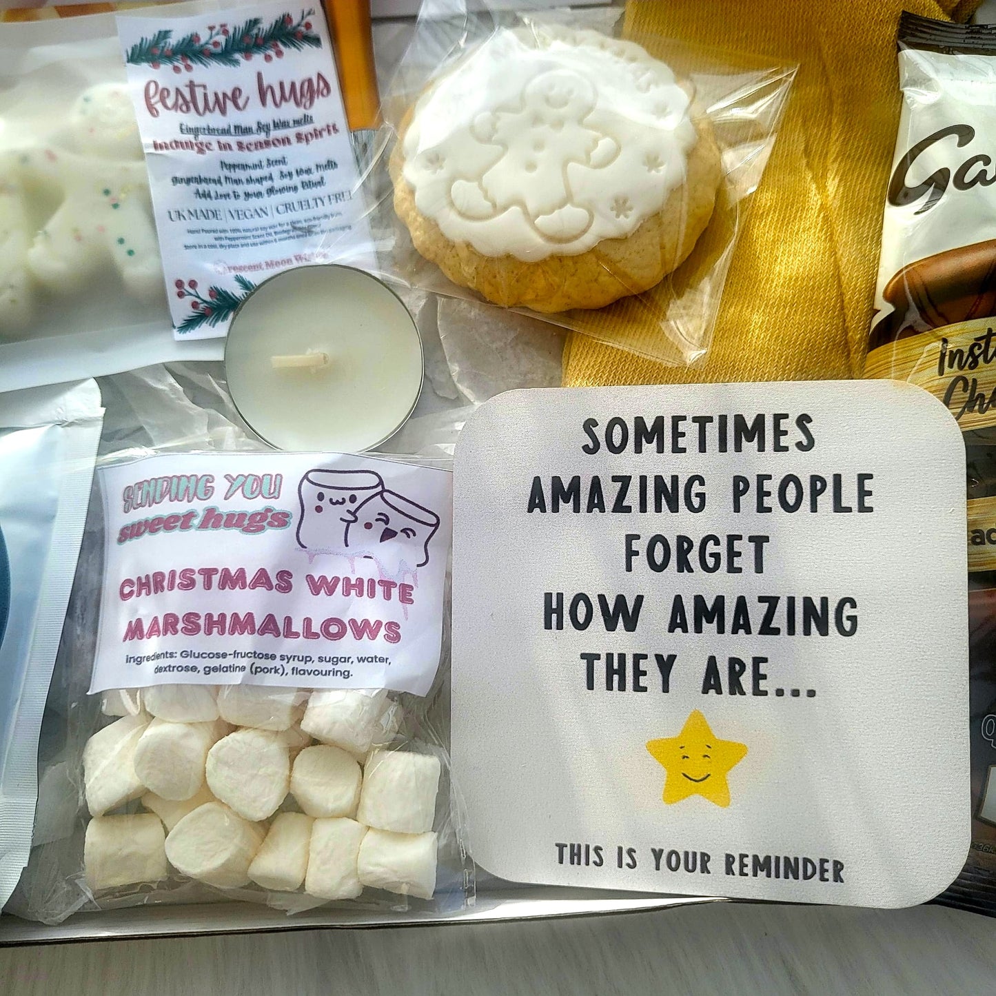 Corporate Employee Christmas Spa Gift Box | Festive Staff Appreciation Hamper | Secret Santa