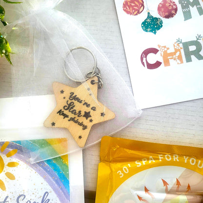 Corporate Employee Christmas Spa Gift Box | Festive Staff Appreciation Hamper | Secret Santa