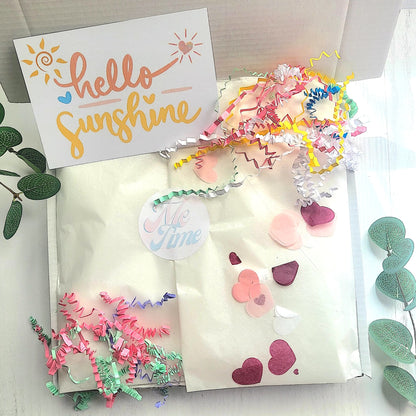 Hello Sunshine Hug in a Box | Birthday Pamper Hamper | Gifts For Friends | Thinking of You | Get Well Soon | You Got This