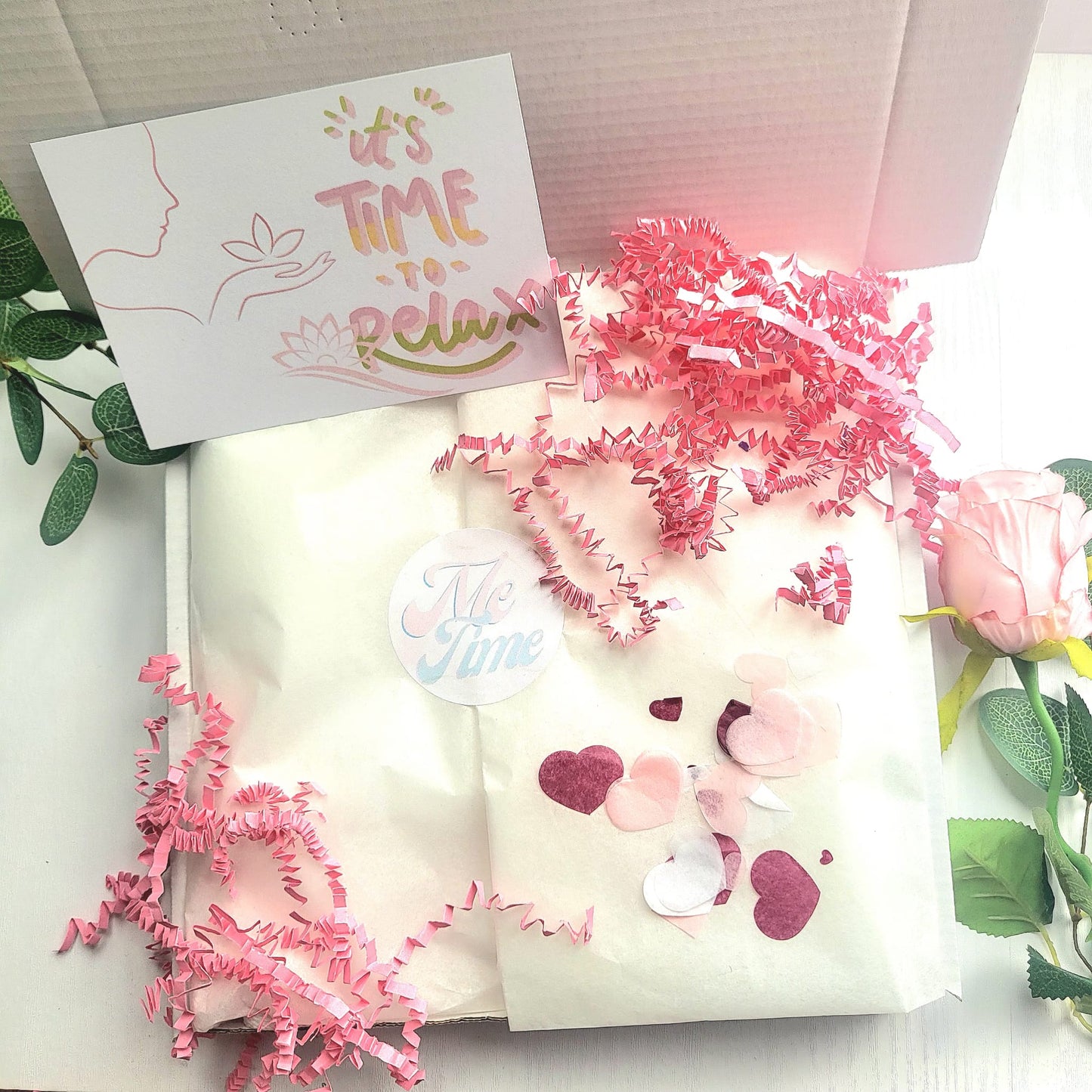 Chilling Summer Hug in a Box | Birthday Pamper Hamper | Gifts For Friends | Thinking of You | Get Well Soon | You Got This