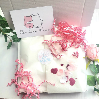 Summer Butterfly Hug in a Box – Pamper Hamper - Hygge Spa Gift - Pick Me Up - You Got This