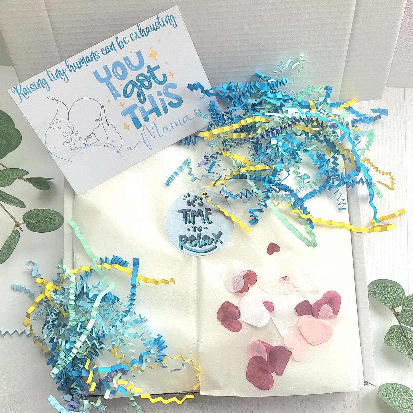 Mum-to-Be Spa Gift Box: Pregnancy Pamper Hamper with Lavender