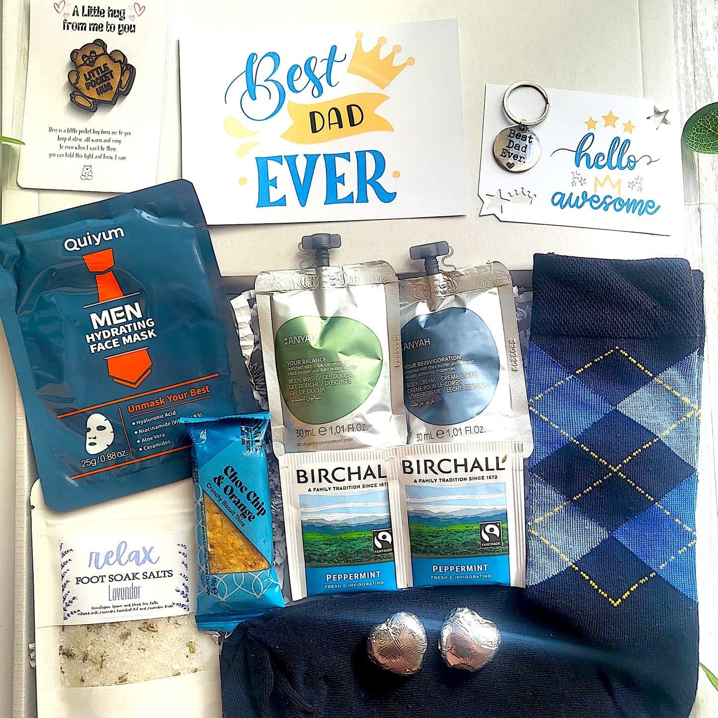 Best Dad Ever Gift Box – Father's Day Relaxation Hamper for Him