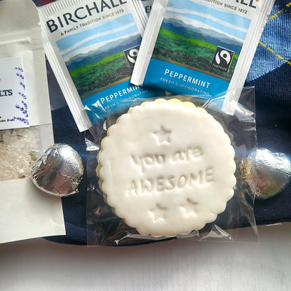You're Awesome Men Spa Care Package, Hug in a Box for Him, Men You Got This Gift Box