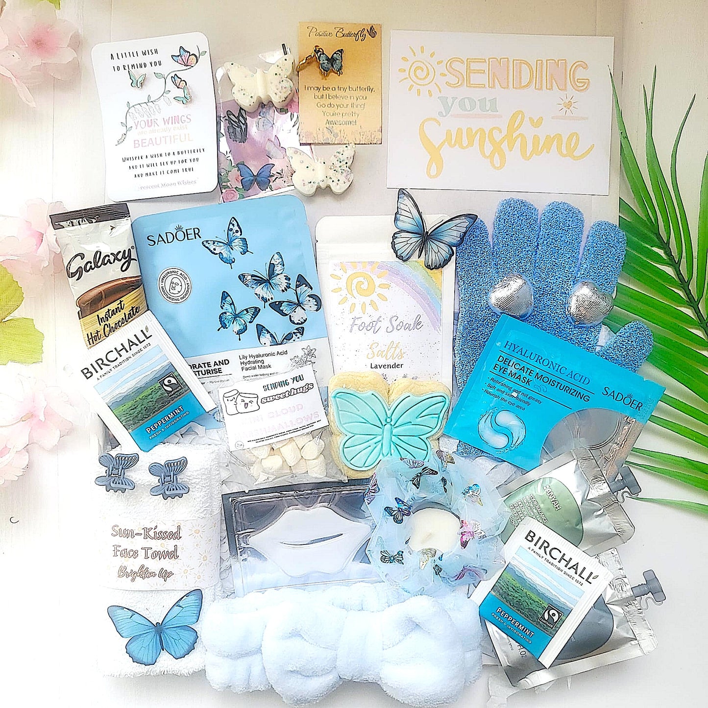 Summer Breeze Hug in a Box | Birthday Pamper Hamper | Thinking of You | Get Well Soon | You Got This