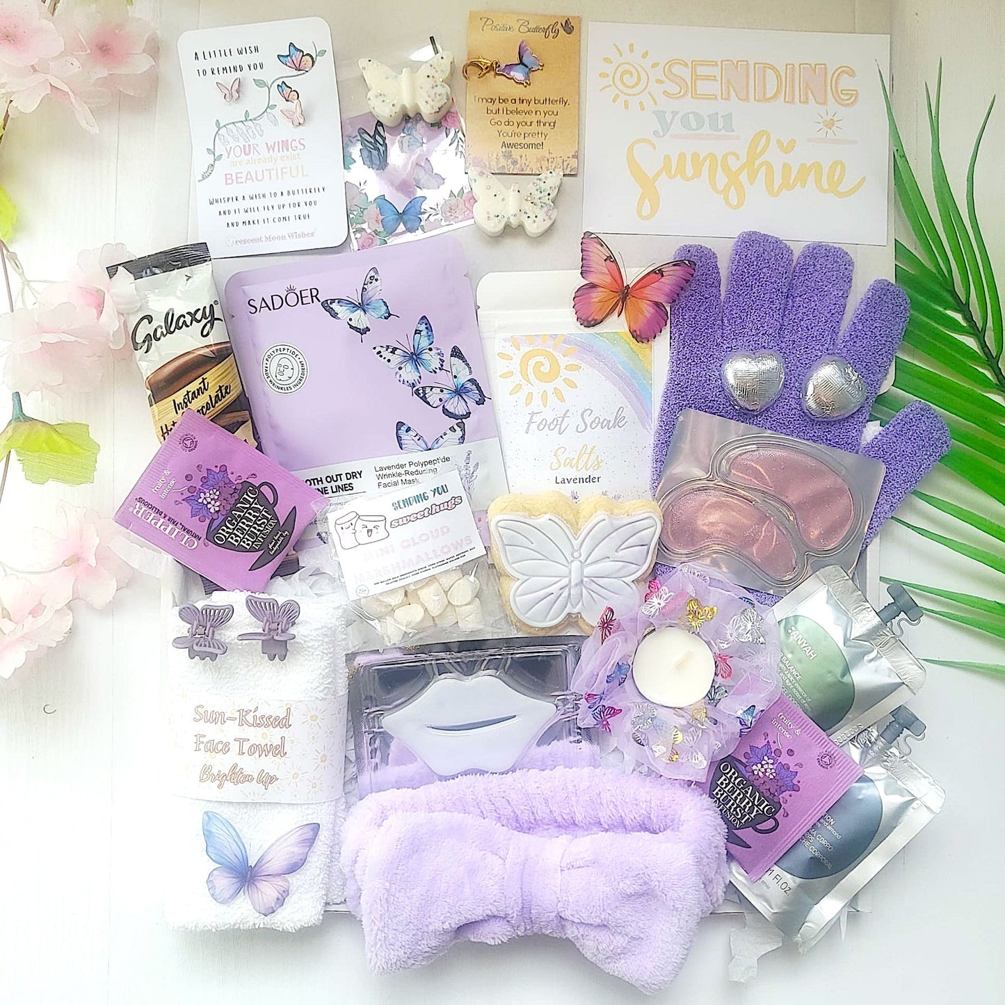 Summer Hug in a Box | Birthday Pamper Hamper | Gifts For Friends | Thinking of You | Get Well Soon | You Got This