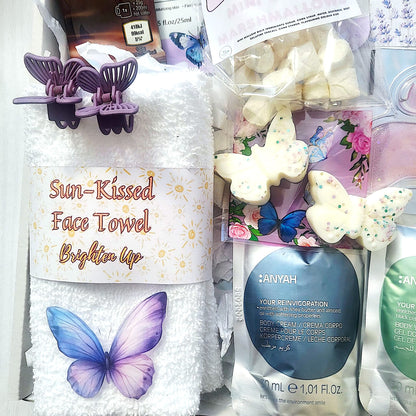 Sunshine Hug in a Box | Birthday Pamper Hamper | Gifts For Friends | Thinking of You | Get Well Soon | You Got This