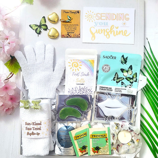 Sending Sunshine | Hug in a Box | Birthday Pamper Hamper | Gifts For Friends | Thinking of You | Get Well Soon | You Got This