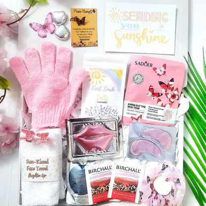 Sending Sunshine | Hug in a Box | Birthday Pamper Hamper | Gifts For Friends | Thinking of You | Get Well Soon | You Got This