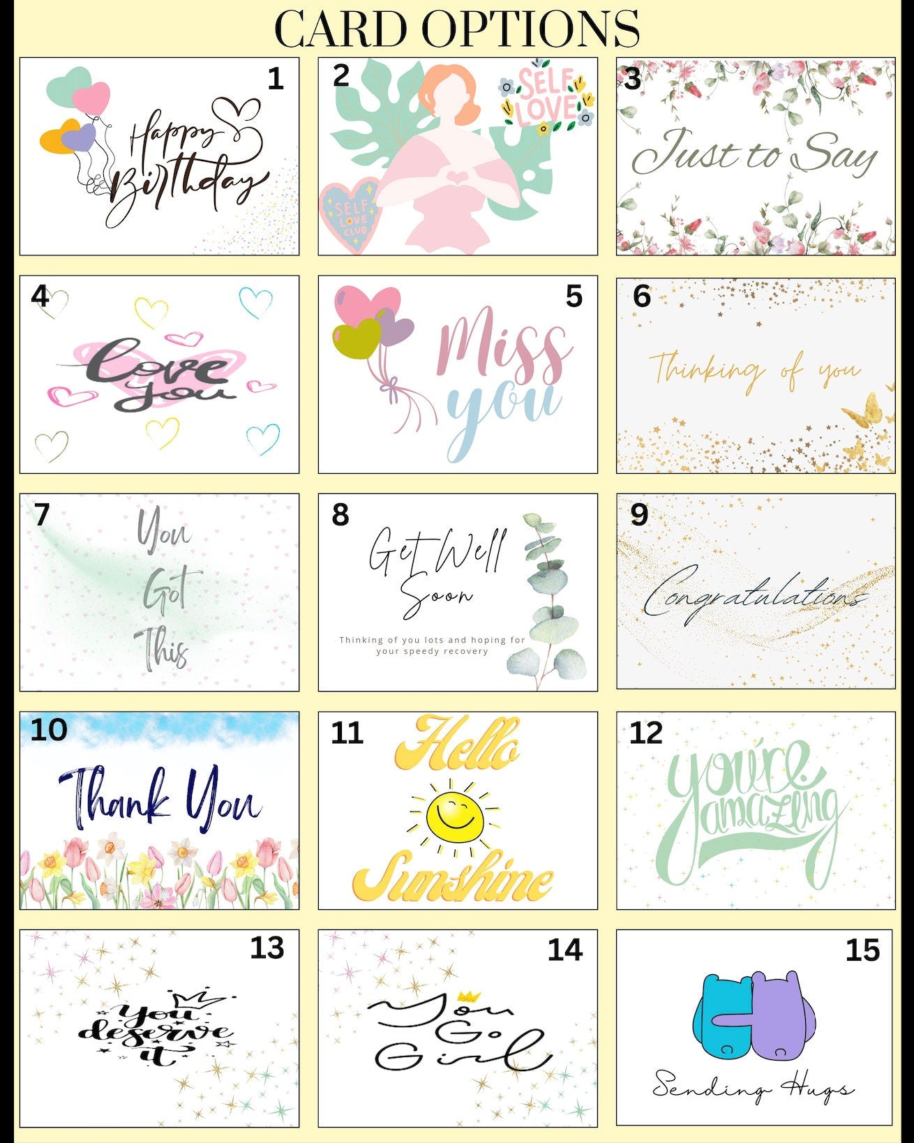 Pastel Smooth Relaxing Spa Gift Box for Women: Happy Birthday, You Got This, Hug in a Box