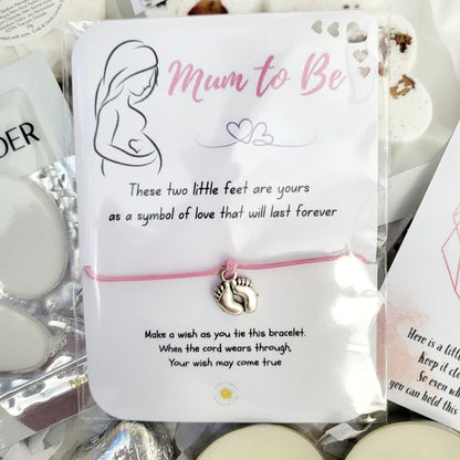 Luxury Pregnancy Spa Gift Box: Mum-to-Be Pamper Hamper with Belly Mask