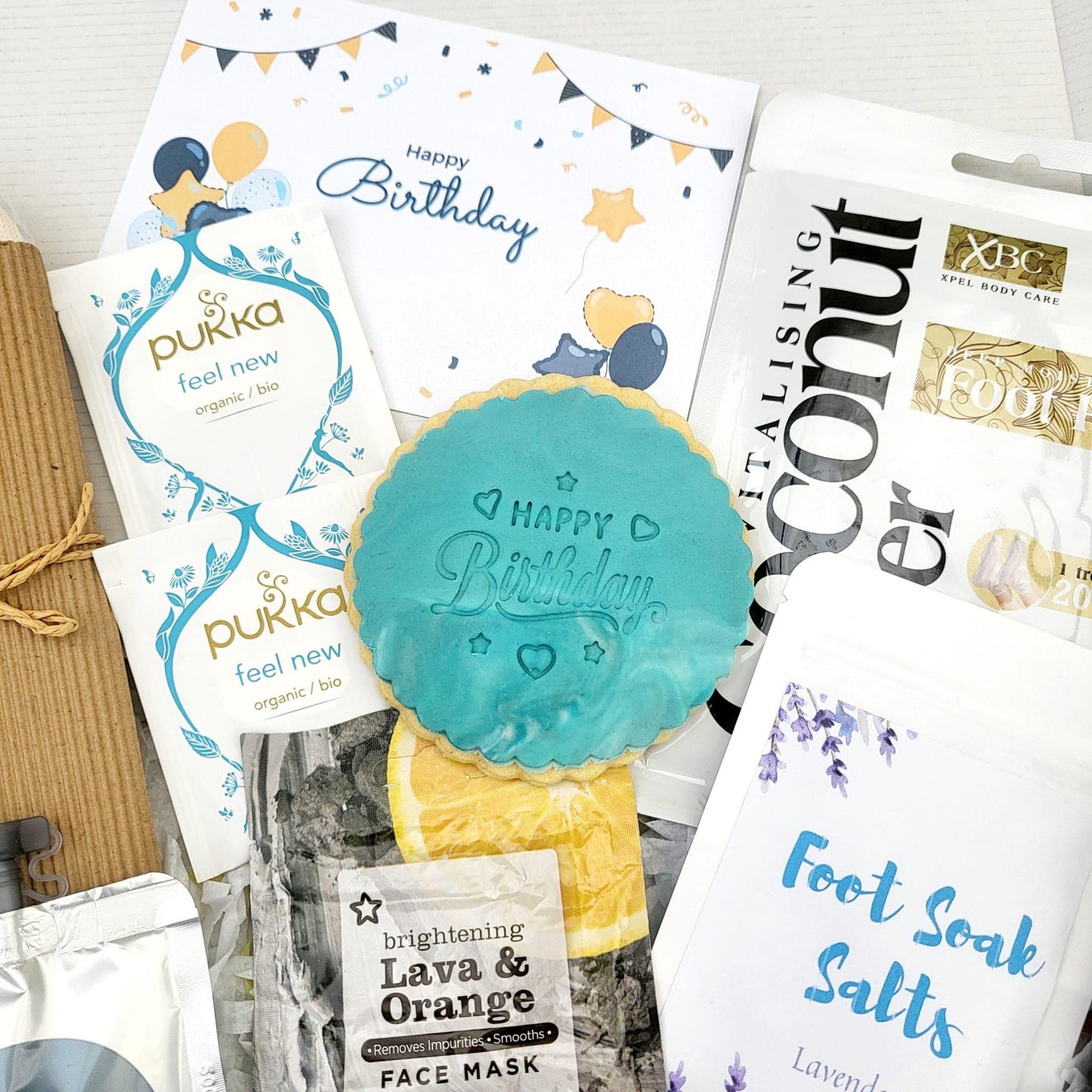 Birthday Spa Gift Box for Him: Men Pamper Hamper, Colleague, Father, Boyfriend, Brother