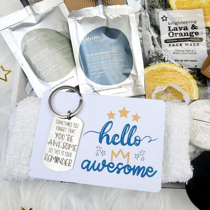 Birthday Spa Gift Box for Him: Men Pamper Hamper, Colleague, Father, Boyfriend, Brother