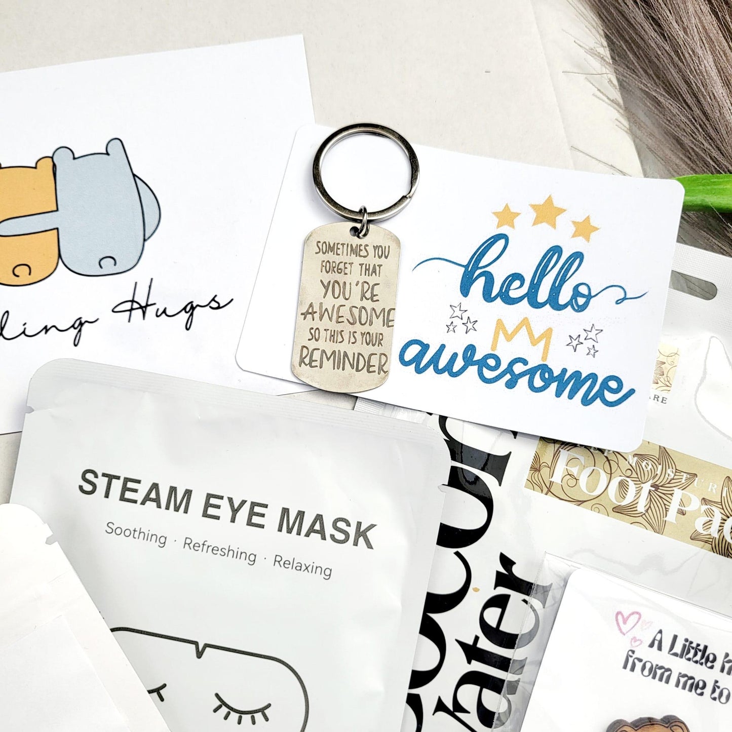 Father's Day Gift Box | Men's Spa Care Package | Hug in a Box for Him