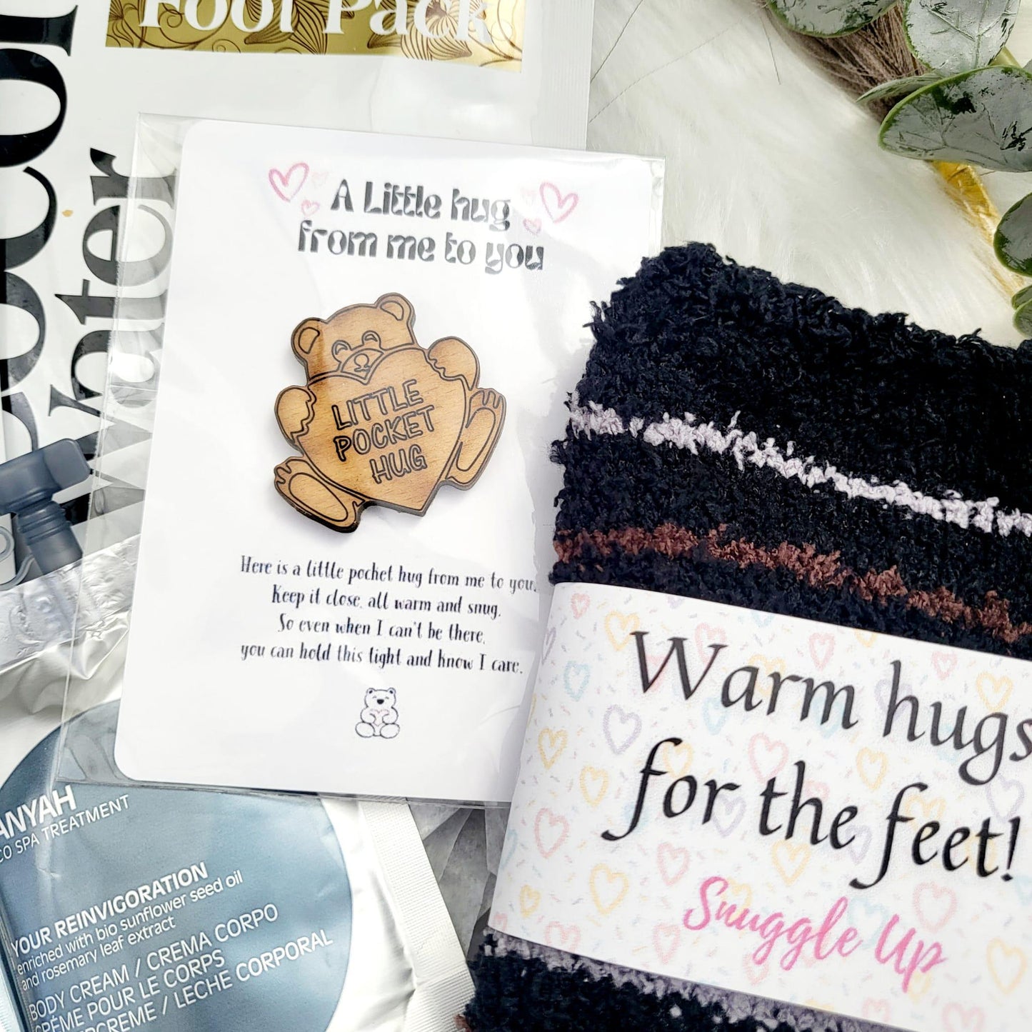 Father's Day Gift Box | Men's Spa Care Package | Hug in a Box for Him